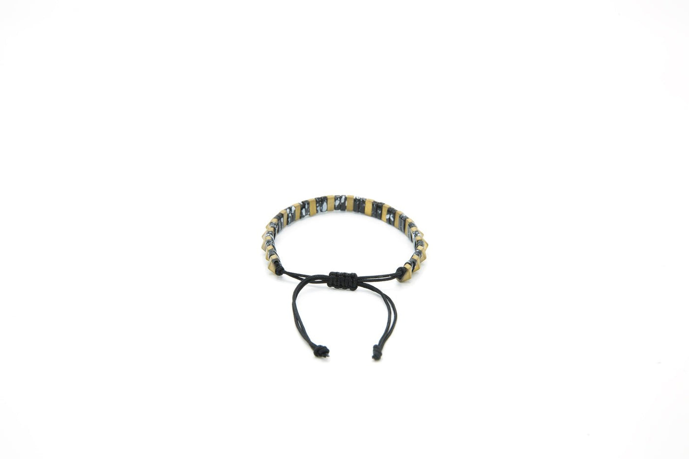 Hematite String Bracelet - Ozzell London