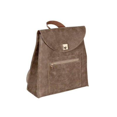 Suede Feel Backpack - Ozzell London
