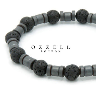 Rock Radiance Volcanic Bracelet - Ozzell London