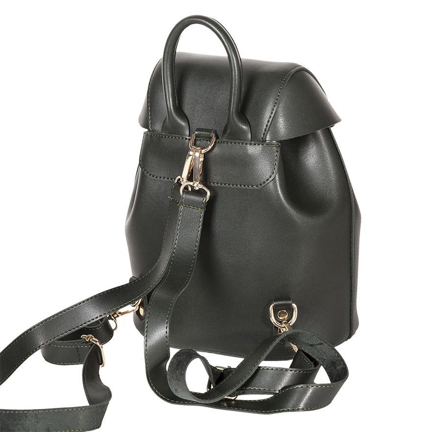 Soft Leather Bucket Backpack - Backpacks -  Ozzell