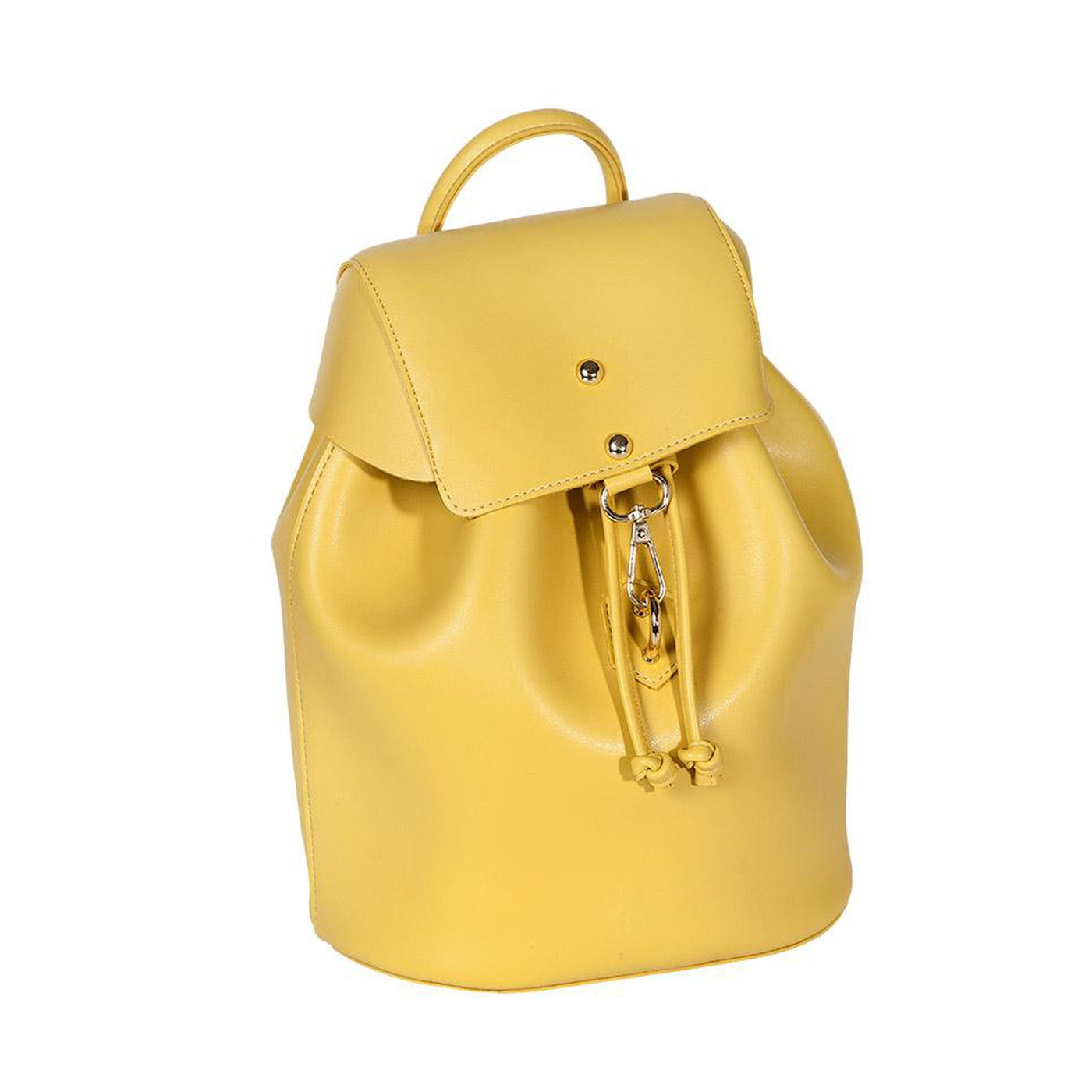 Soft Leather Bucket Backpack - Backpacks -  Ozzell