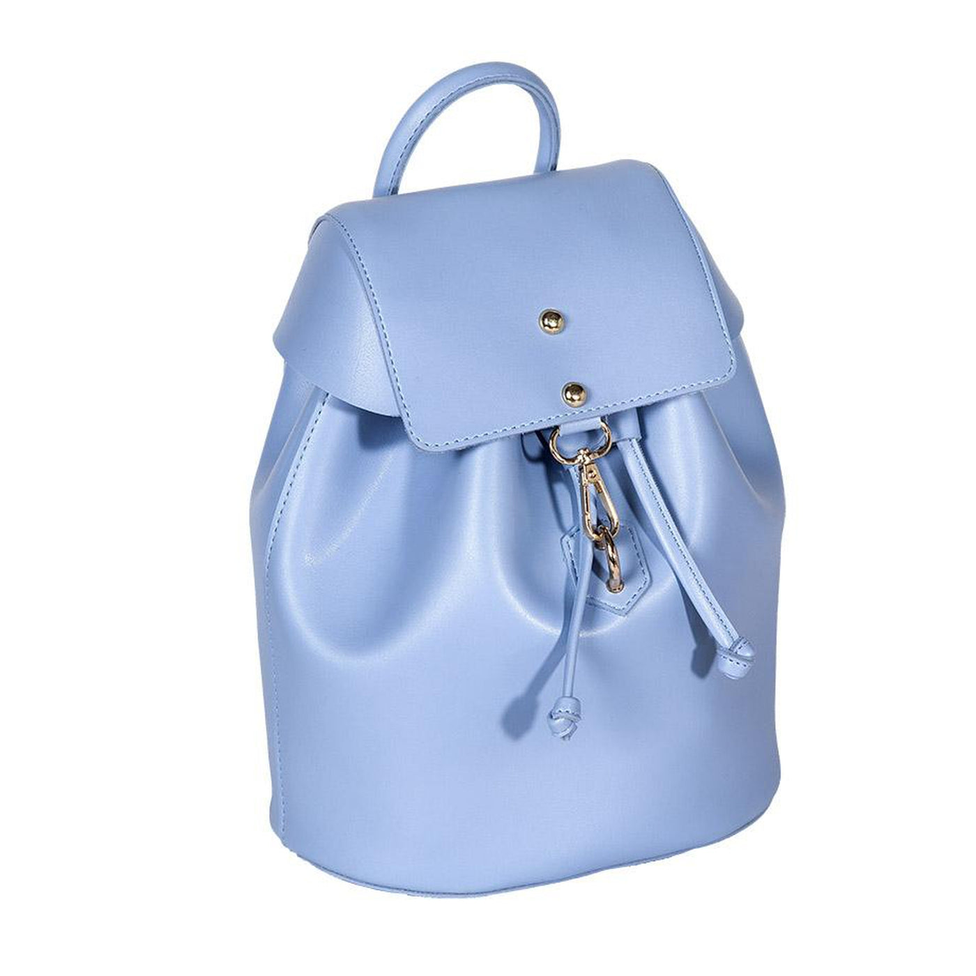 Soft Leather Bucket Backpack - Backpacks -  Ozzell