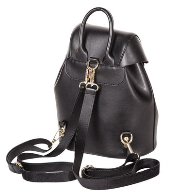 Soft Leather Bucket Backpack - Backpacks -  Ozzell