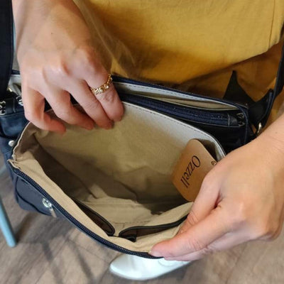 Unisex Cross Body Bag Soft Leather Bag - Shoulder & Crossbody Bag -  Ozzell