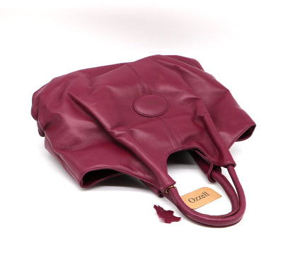 Barcelona Soft Leather Shoulder Handbag - Ozzell London