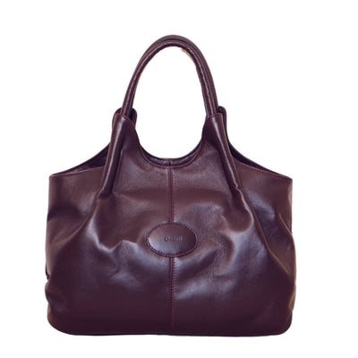 Barcelona Soft Leather Shoulder Handbag - Ozzell London