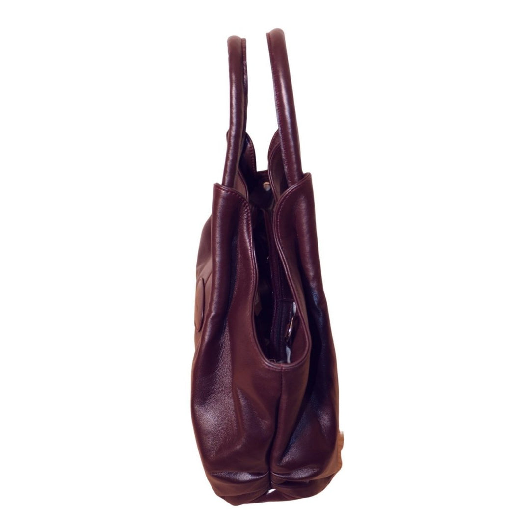 【suzen】Barca pocket shoulder bag Barcelona Soft Leather Shoulder Bag | Leather Hobo Bag