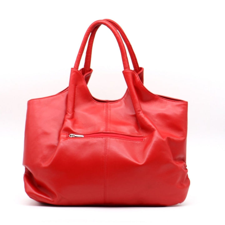 【suzen】Barca pocket shoulder bag Barcelona Soft Leather Shoulder Bag | Leather Hobo Bag