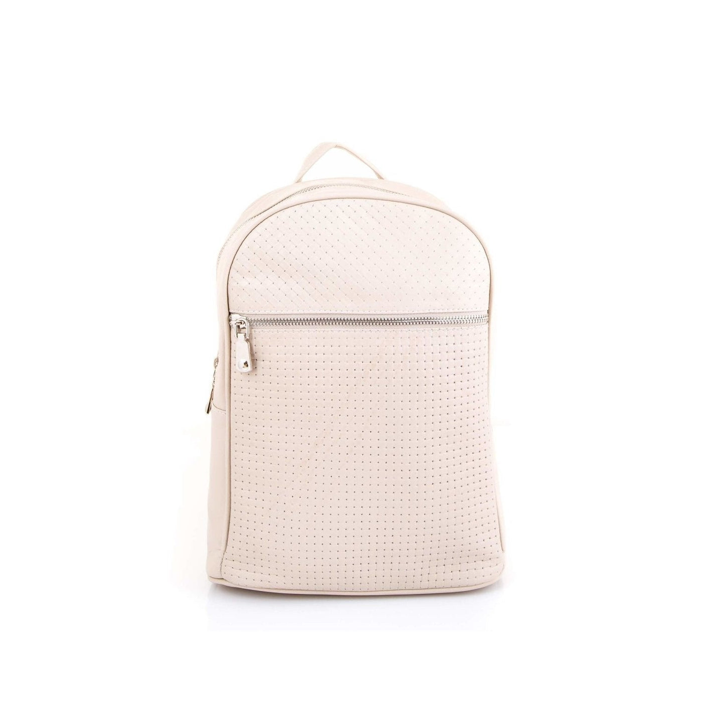 Compact Hot Stamped Unisex Leather Backpack - Ozzell London