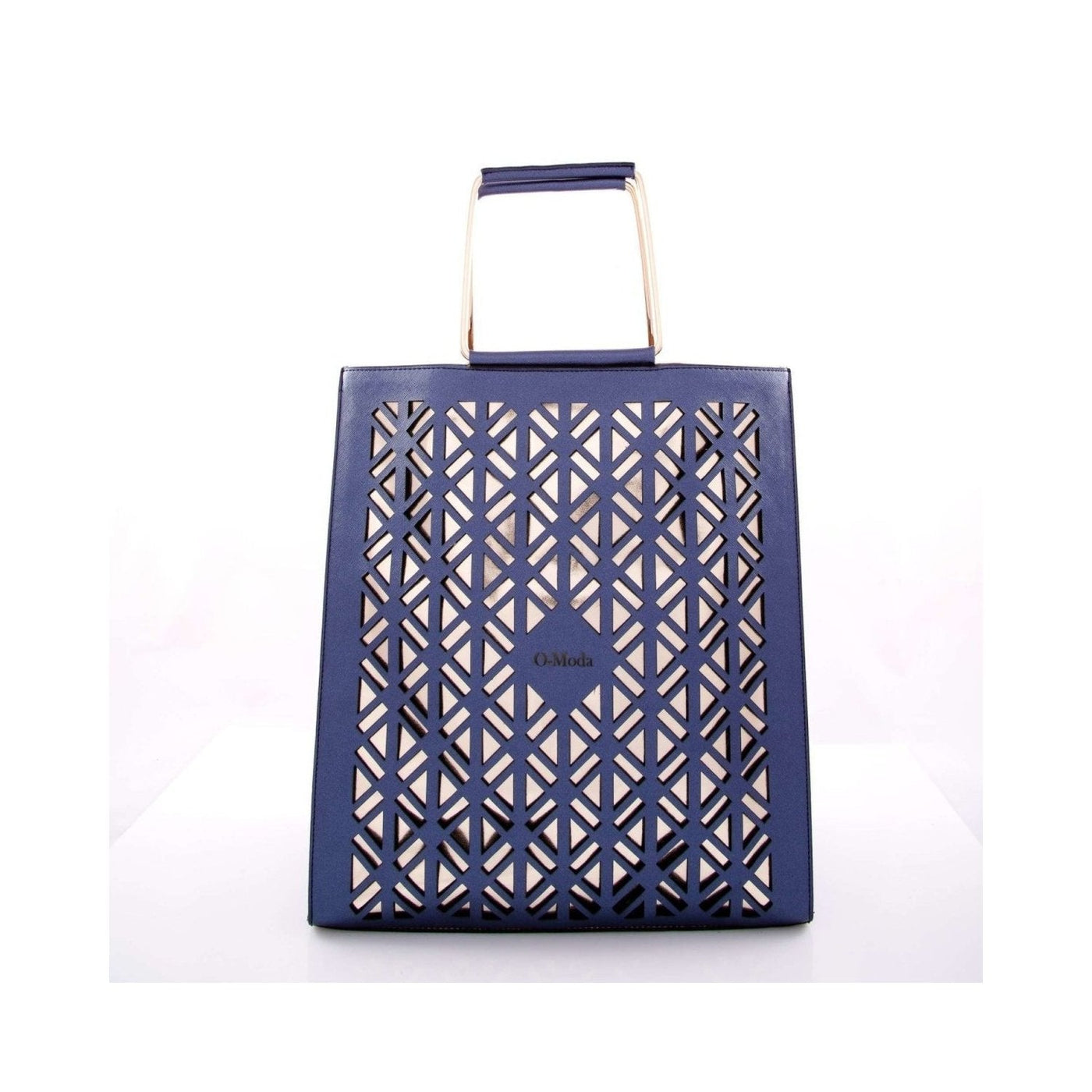 Large Lasercut Design PU Handbag - Ozzell London