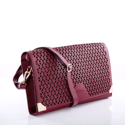 Women Tote Messenger Crossbody Synthetic Faux-Leather Handbag with Red -  Leather Skin Shop