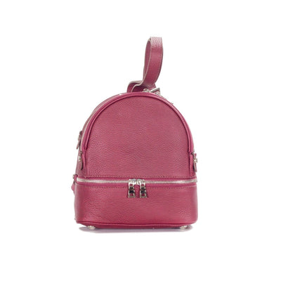 Madi Premium Pebbled Leather Backpack - Ozzell London