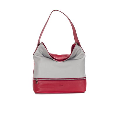 Pippa Premium Pebbled Mix Colour Leather Hobo Shoulder Handbag - Ozzell London