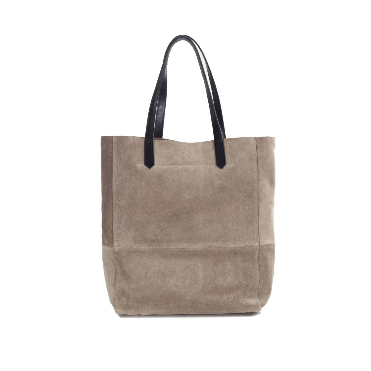 Shabby Suede Leather Tote Handbag - Ozzell London