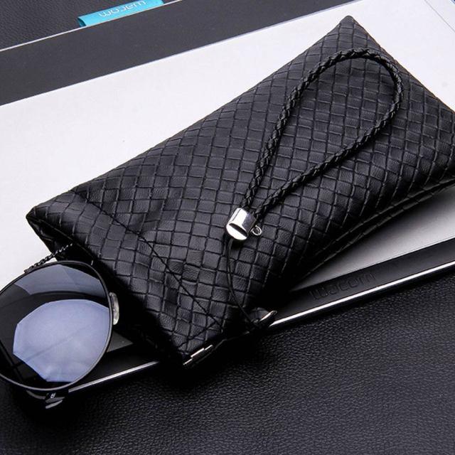 Soft Sunglasses Pouch PU Leather Case - Ozzell London
