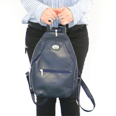 Vegata Soft Leather Backpack - Ozzell London