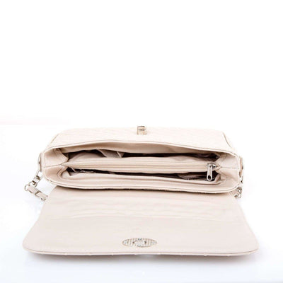 Vienna Quilted Soft Leather Cross Body Clutch Bag - Ozzell London