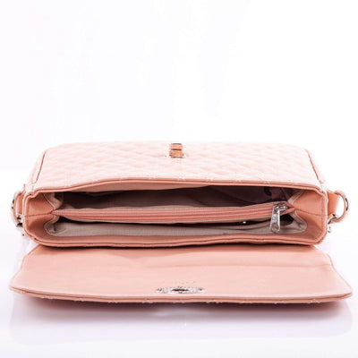 Vienna Quilted Soft Leather Cross Body Clutch Bag - Ozzell London