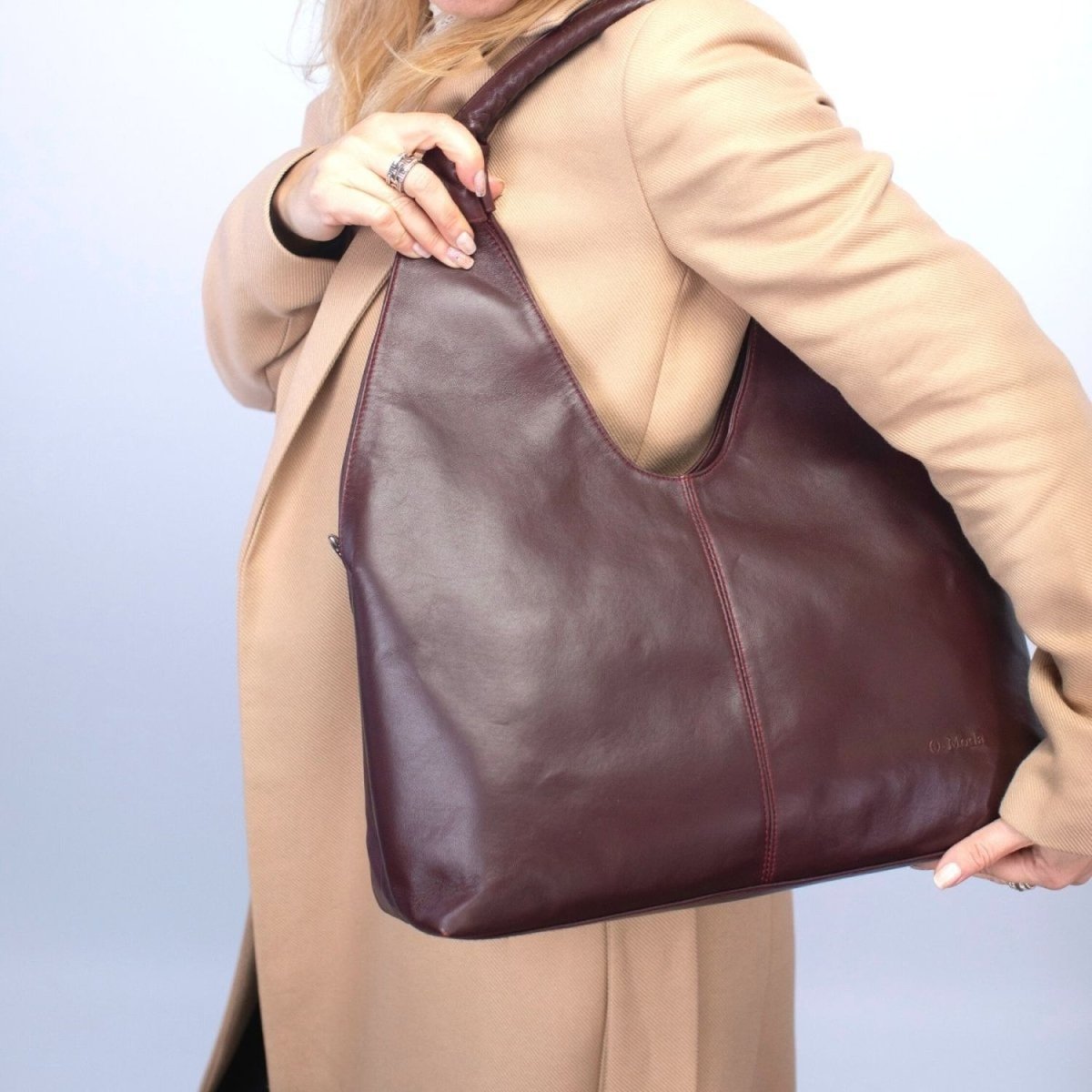 Volera Luxury Soft Leather Hobo Bag - Ozzell London