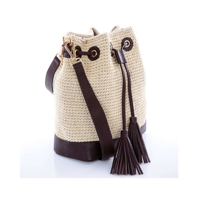 Waxed Rope / Leather Handmade Bag - Ozzell London